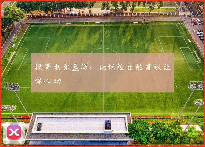 投资电竞蓝海,论坛给出的建议让你心动